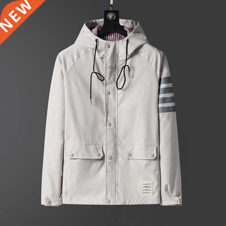 Jackets 2021 Hoodie Jacket Men Clothing Korea Fashion New Au图片