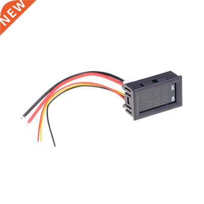 0.28inch Dual Display 3 Digits Voltmeter Ammeter DC 0-100V 0