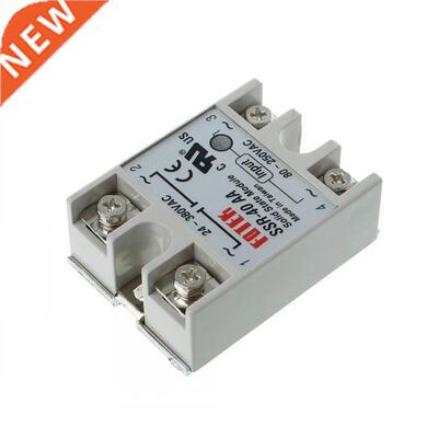 1 pc SSR-40 AA AC-AC Metal Base Solid State Relay Moudle SSR