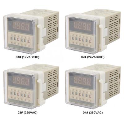 O111ROM DH48S S 2Z Durable LCD Display Time Timer Delay Rel