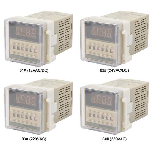 O111ROM DH48S S 2Z Durable LCD Display Time Timer Delay Rel