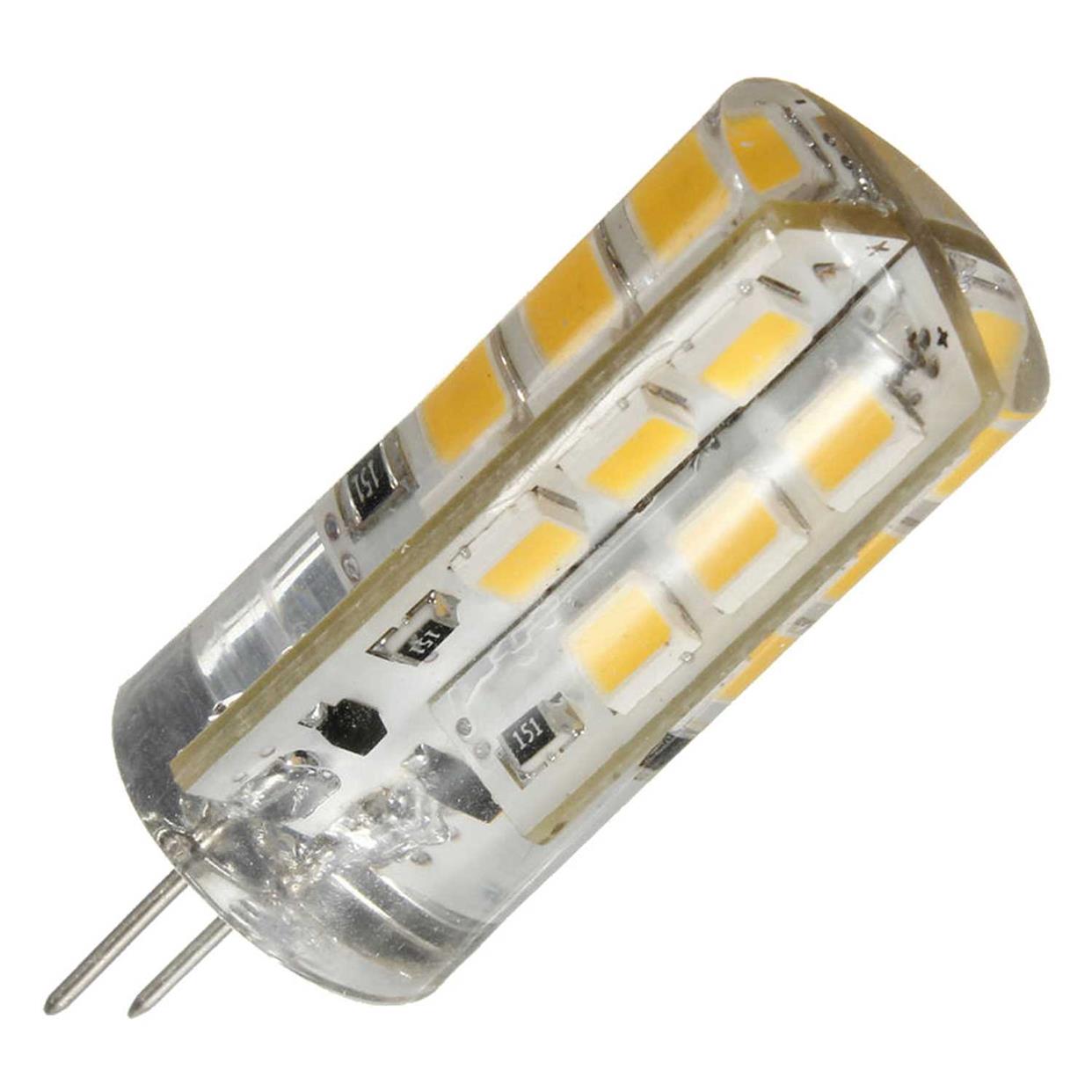 1 Pcs G4 3W 2835SMD 24 LED LIGHT SILICONE CAPSULE REPLACE