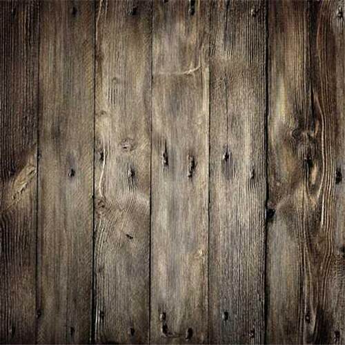 10x10FT Photography Studio Backdrop Solid Walnut Wooden Wall