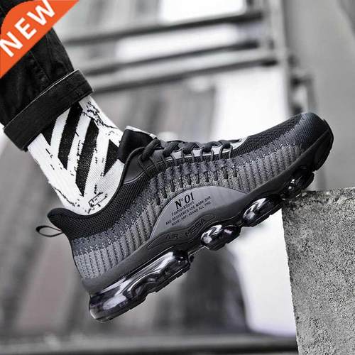 mens sneakers sport shoes for men秋冬新款运动健身气垫跑鞋男