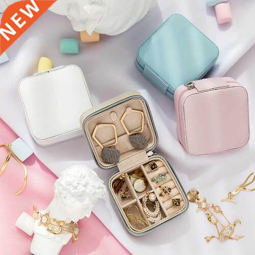 10*10*5cm Portable Jewelry Box Jewelry Organizer Display Tra