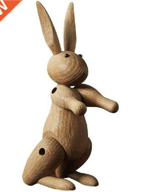 New Art Wooden Rait Figurine Wooden Ornents Rait