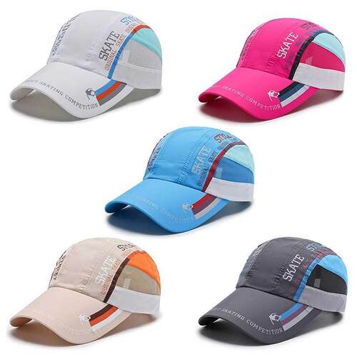 2022 Quick Drying Thin Breathable Baseball Cap Men Women Spo