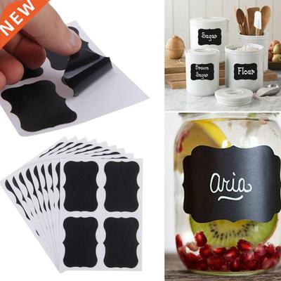 36x Chalkboard Blackboard Chalk Board Stickers Craft