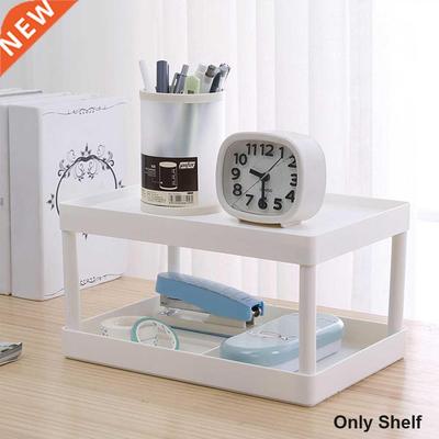 Double Layer Shelves Home Storage Desktop Cosmetic Sundries