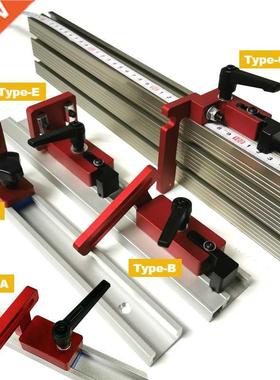 Woodworking T Slot Stopper Miter Gauge Fence Connector Alloy