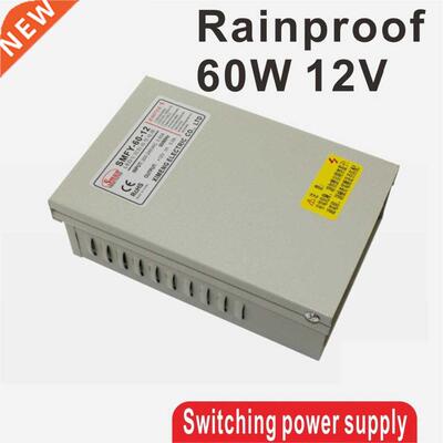 60W 12V 5A Rainproof outdoor Single Output Switching power s