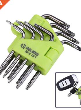 8pcs Mini Torx Screwdriver Set T5 T6 T7 T8 T9 T10 T15 T20 Re