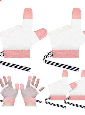 1 Pair Baby Prevent Bite Fingers Nails Gloves for Children I