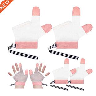 1 Pair Baby Prevent Bite Fingers Nails Gloves for Children I