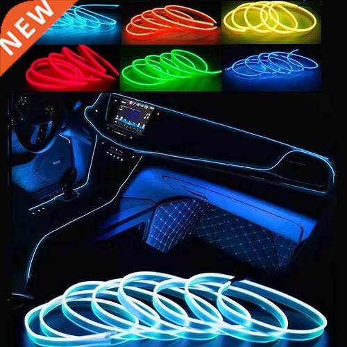 1M/3M/5M Car Interior Led Decorative Lamp EL Wiring Neon Str