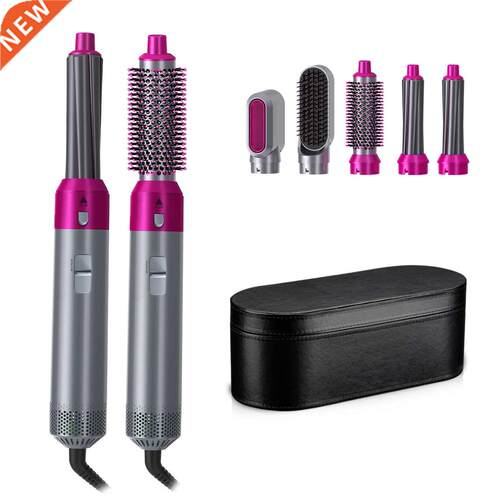 Drop shipping 5 In 1 Electric Hair Dryer Brush Negative Ions