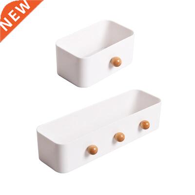 Wall Mounted Organizer Punch Free Remote Control Phone Stora