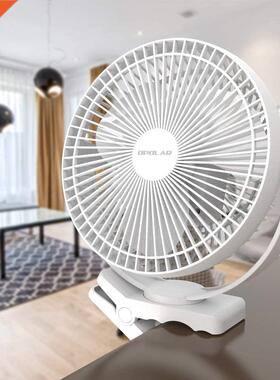 8-Inch Rechargeable 10000mAh Battery Operated Clip on Fan，A