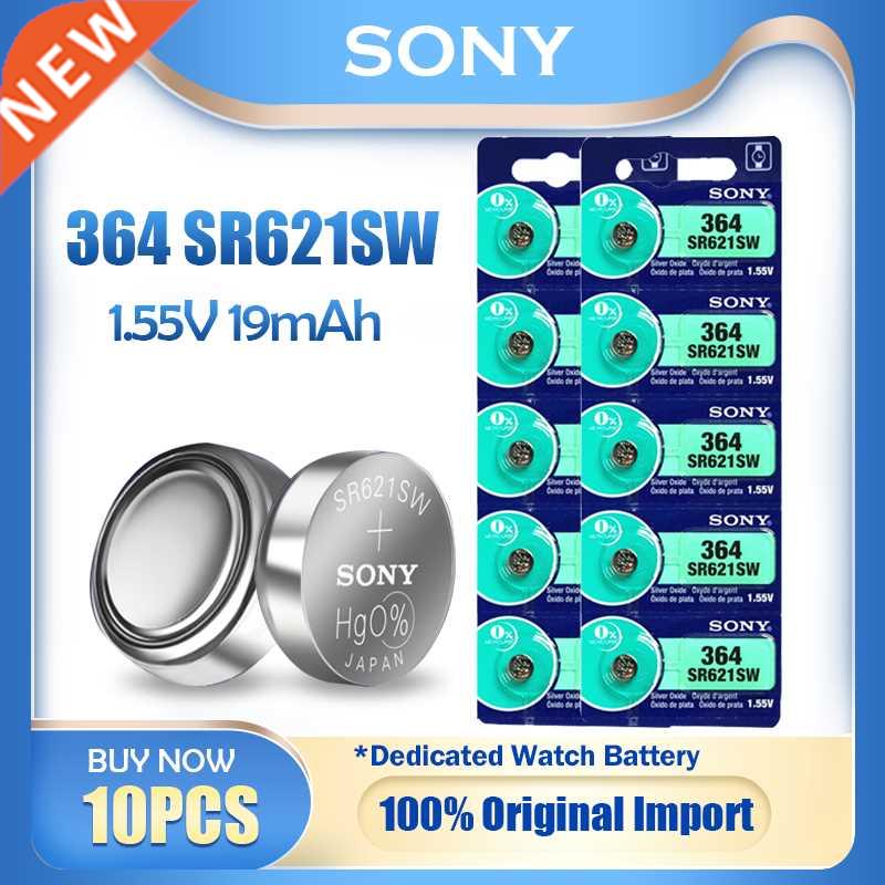 10PCS Original Sony 364 SR621SW SR621 AG1 LR60 SR60 V364 164