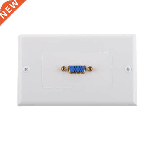 VGA HDMI Wall Faceplate with Fly Lead Female to Female Exten