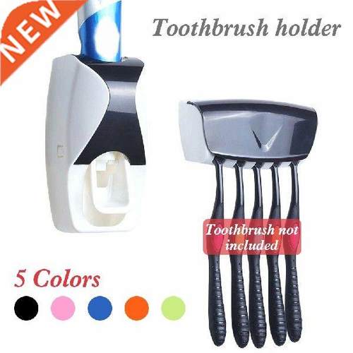 Automatic Toothpaste Dispenser Set Dustproof Sticky Suction