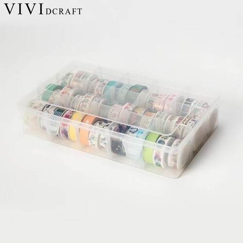 Vividcraft Tape Dispenser Washi Tape  Storage Box Dispens