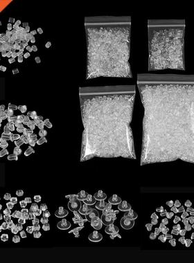 200-2000pcs Soft Silicone Rubber Erring Bck Stoppers for S