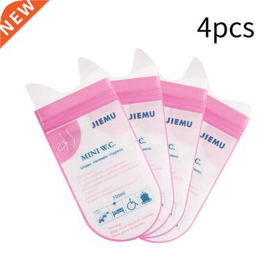 4pcs Outdoor Disposable rinal Bag Emergency Pee Bag Camping