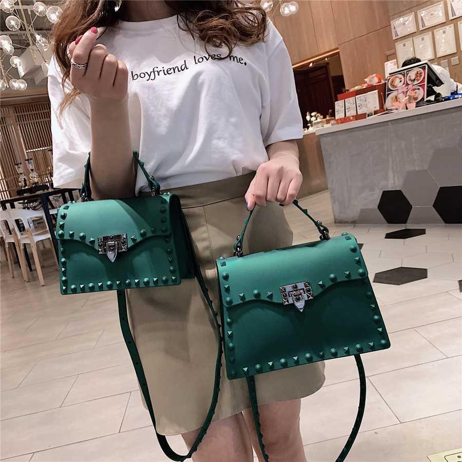 High Quality Women PVC Handbags Fashion Ladies Shoulder Bag