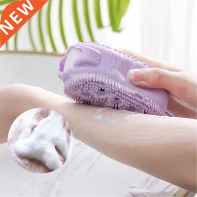 Silicone Body Scrubber Shower Exfiating Scrub Sponge