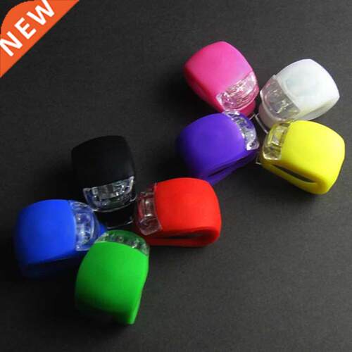 1PC Bike Tail Light LED Bicycle Bike Silicone Waterproof Fro