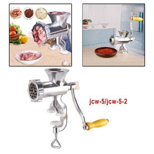 Manual Meat Grinder, Aluminum Alloy Mincer Table Hand Crank
