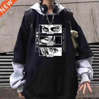 Attack on Titan Shingeki No Kyojin Anime Hoodie Men Sweatshi