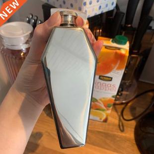 3.5oz Whisky Vodka Hip Flask 100ML Stainless Steel Wine Botl