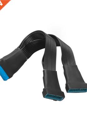 K1KF Mboard USB 3.0 19PIN Header 1 to 2 Extension Split