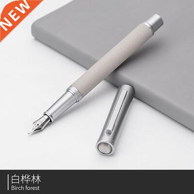 Fountain Pen HongDian ink Full Metal Pens Stainless Steel B