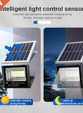 300W 1400 LEDs Solar Light Outdoor Solar Lamp Waterproof For