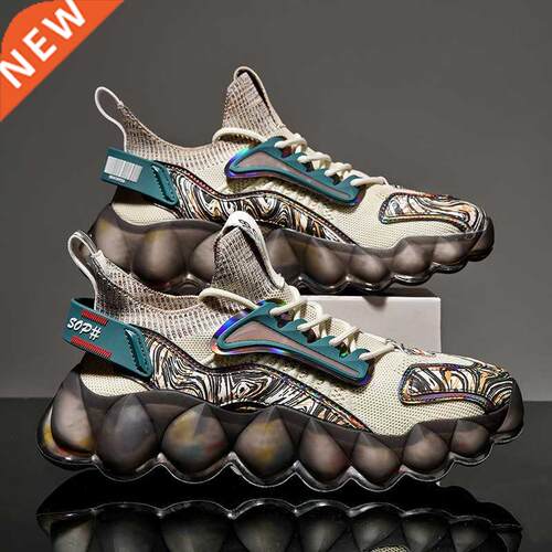New Men Sneakers Fashion Thick Bottom Running Shoes for Men
