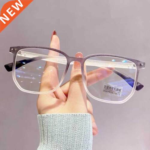 Anti Blue Light Black Frame Myopia Glasses ndy Men's Interne