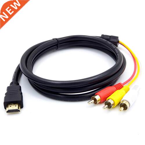 HDMI to RCA Cable HDMI Male to 3RCA AV Composite Male M/M Co