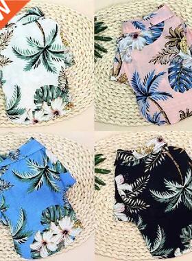 Dog Shirts Clothes Summer Bech Clothes Vest Pet Clothing