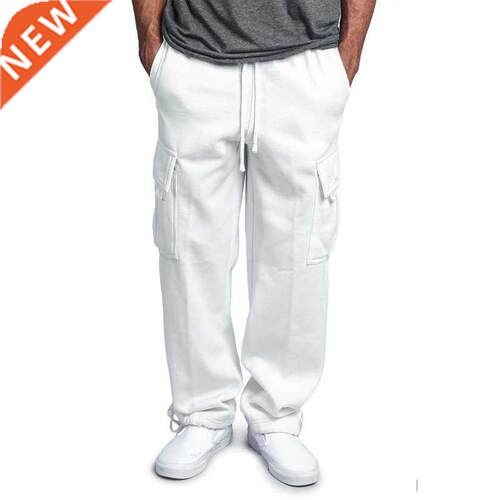 Men Cargo Jogger Pants Autumn Hip Hop Set wear Loose Trouse