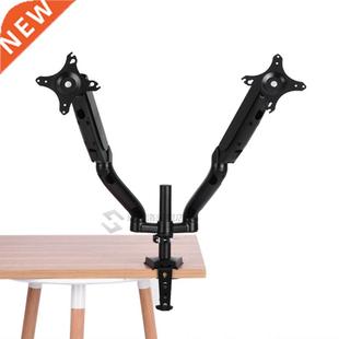 Dual LCD LED Monitor Desk Mount Stand Heavy Duty Holder Adju