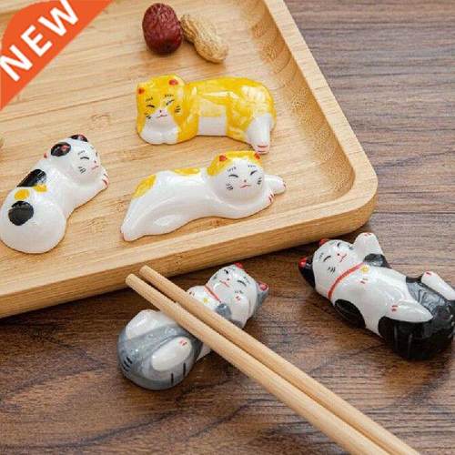 2pcs/set Chopstick Fork Rest PIllow Stand Kitchen