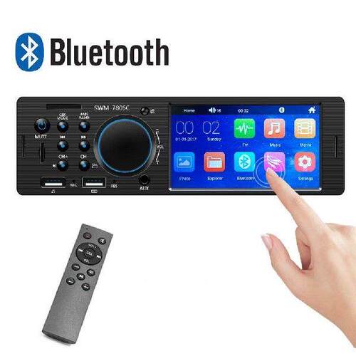 1 Din 4.1” Bluetooth Audio Video MP5 Player TF USB Fast