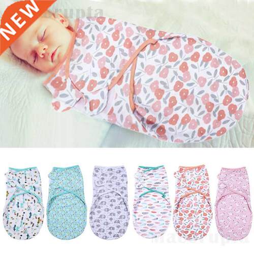 New Baby Sleeping Bag Newborn Swdle Up Envelope cocoon Wra