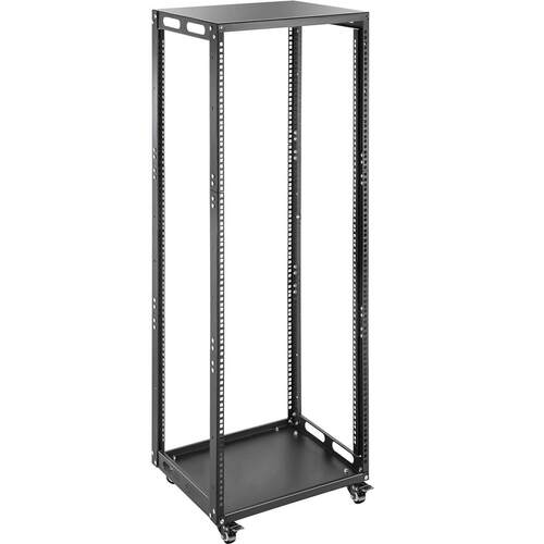 VEVOR 4 Post Open Frame Server Rack 25 U Design Cold-Rolled