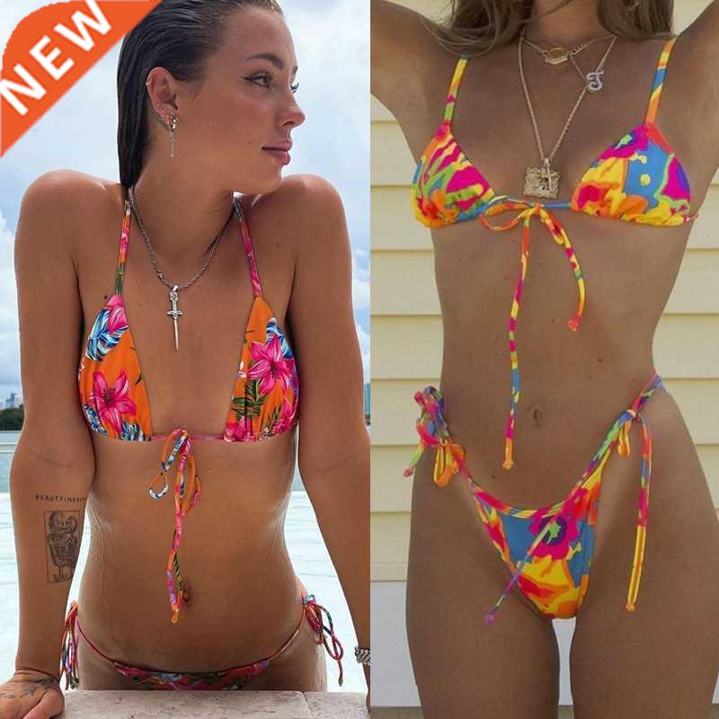 Rinabe Sexy Bikini 2021 Swimsuit Patchwork Print Swimwear St