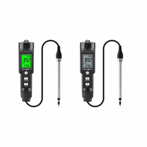 Soil EC Tester Hand Digital Garden Meter Soil Tester Tools P