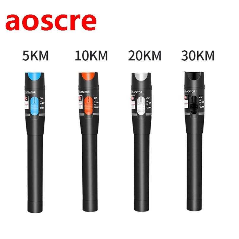 30mW FTTH Fiber Optic Tester Pen Type Red Laser optical fibe